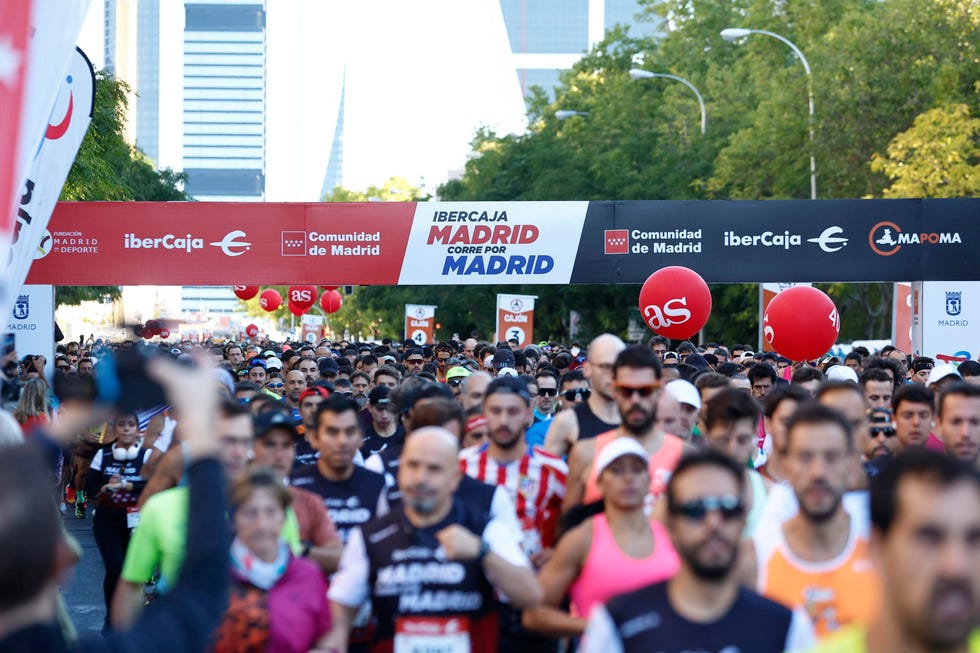 corredores en la carrera madrid corre por madrid 2024