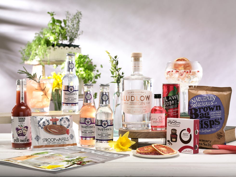 virtual Gin cocktail party box