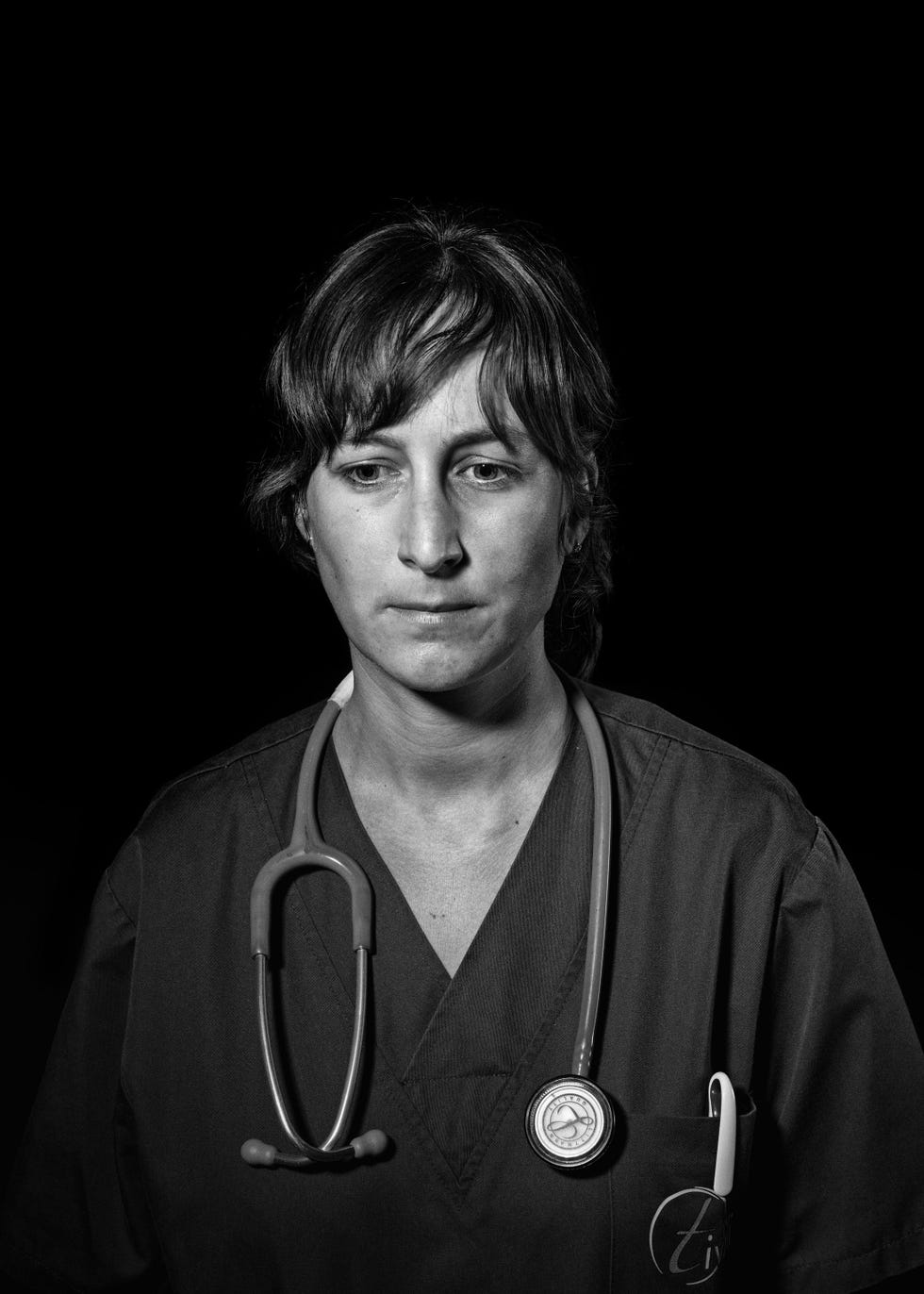 Emilie arts op de spoedeisende hulp van het Centre Hospitalier Universitaire Tivoli