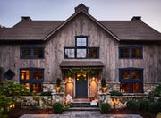 Home, House, Property, Building, Residential area, Architecture, Cottage, Real estate, Sky, Lighting, 