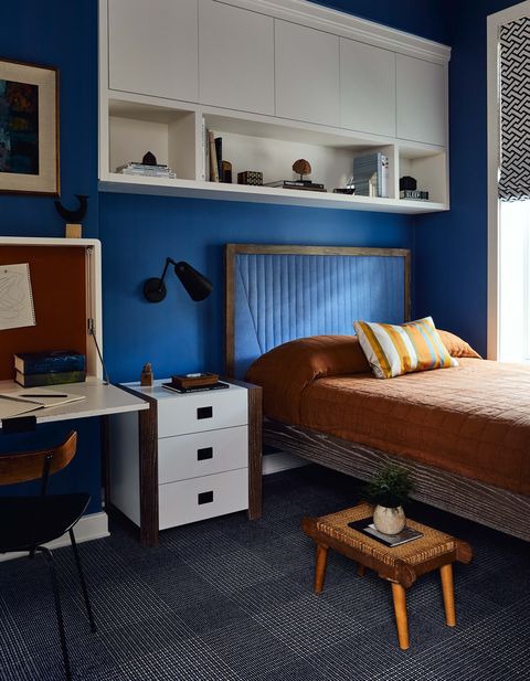 blue bedroom
