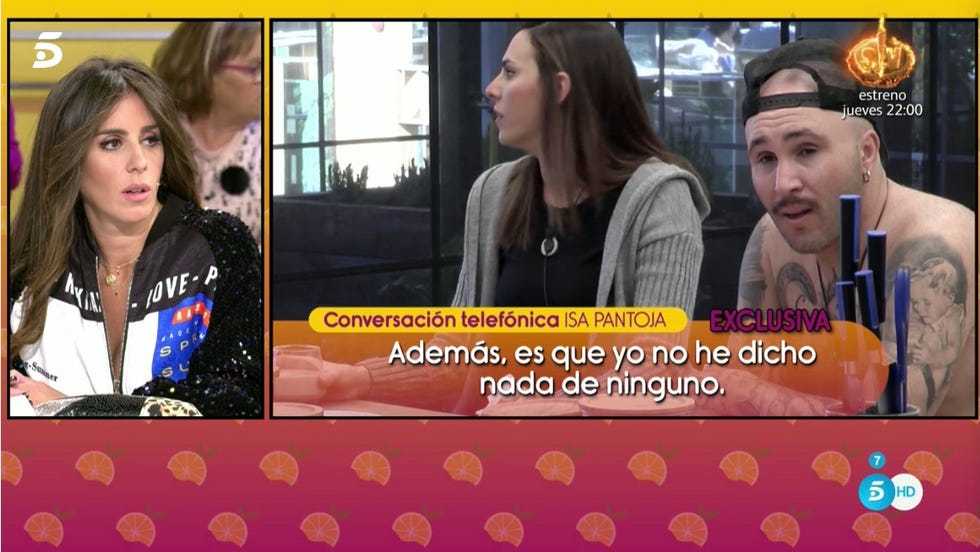 Chabelita llamada telefónica sálvame