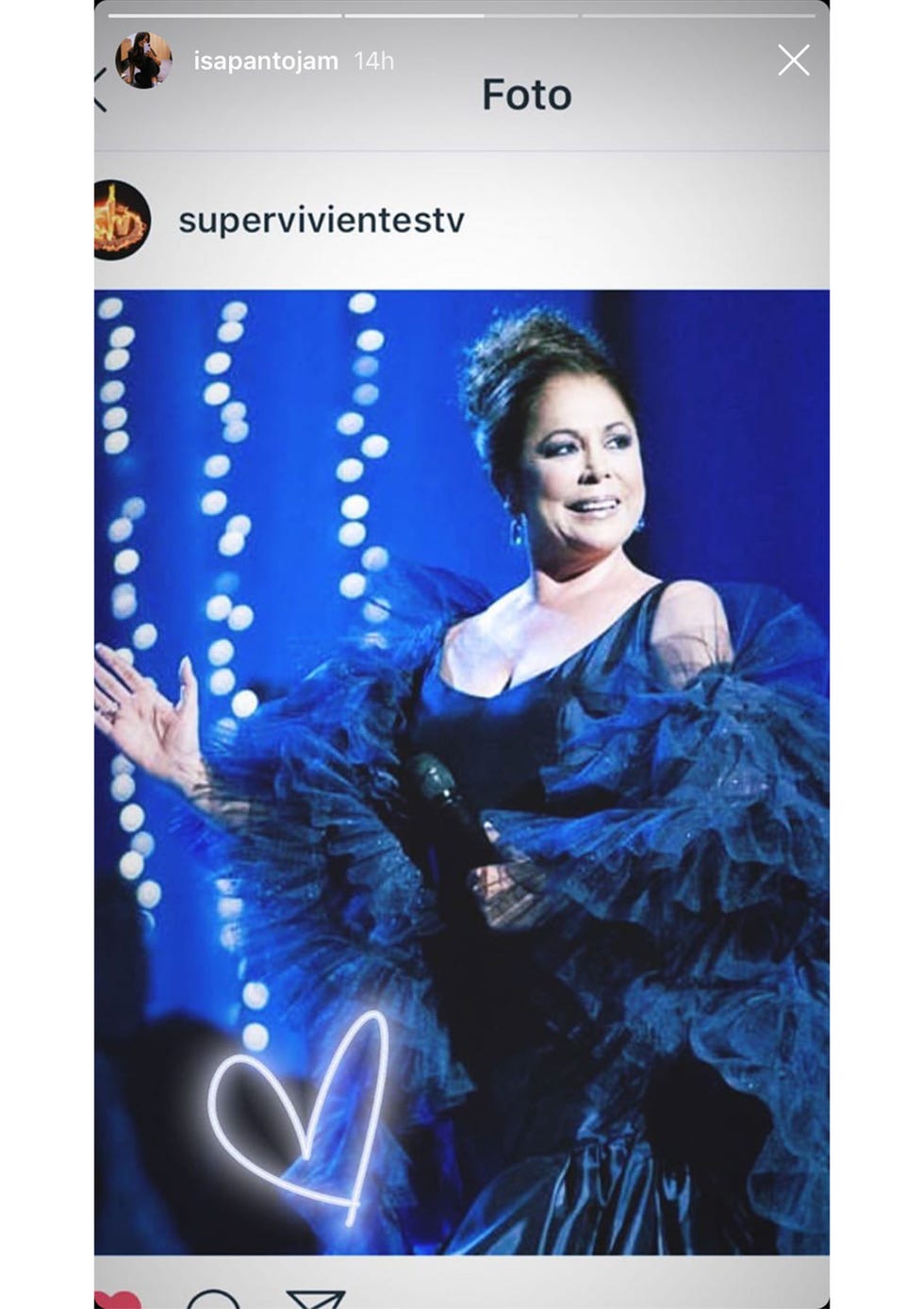 Chabelita reacciona a la participación de su madre en 'SV'