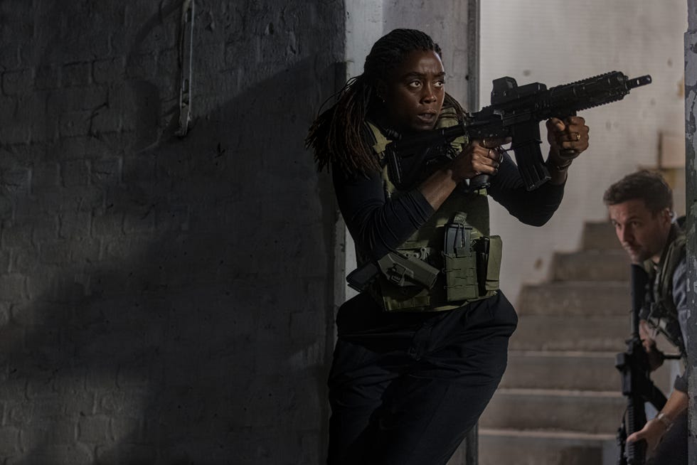 an unrivalled and highly elusive lone assassin, the jackal, eddie redmayne makes his livingcarrying out hits for the highest fee but following his latest kill, he meets his match in atenacious british intelligence officer lashana lynch who starts to track down the jackal in athrilling cat and mouse chase across europe, leaving destruction in its wake