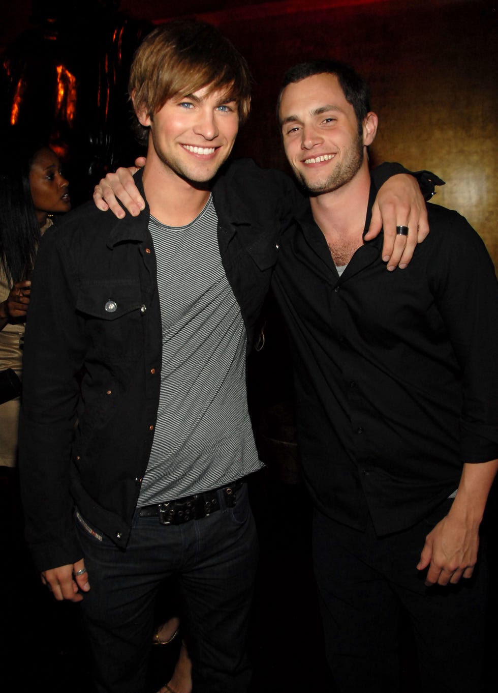 Penn Badgley and Chace Crawford Had a Gossip Girl Reunion