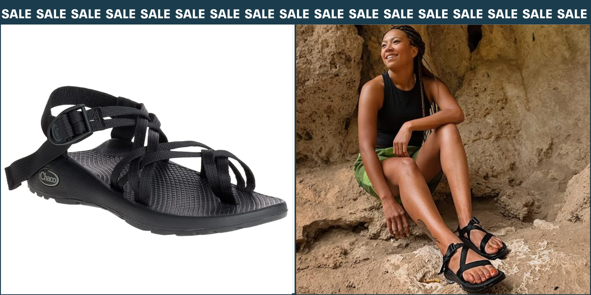 Chaco Women's ZX2 Classic Black Loom Flat Sandals Shoes 7 | eBay