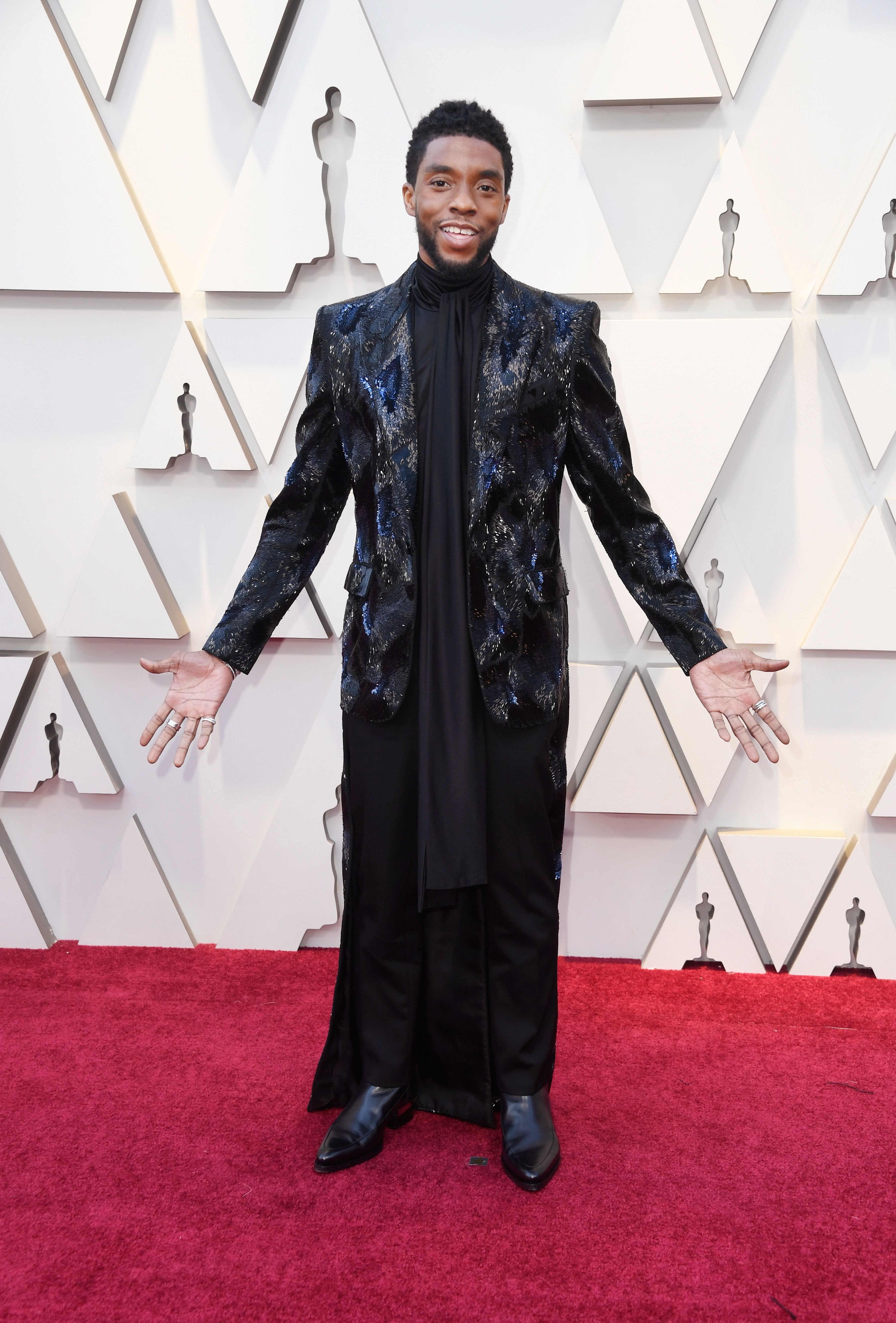 Oscar red carpet outlet fashion 2019