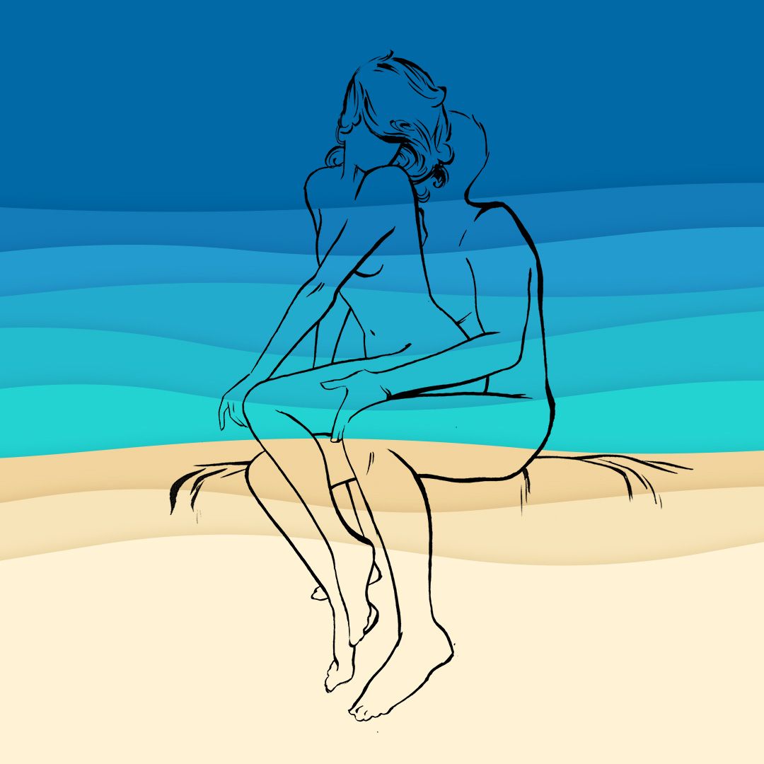 7 Sex Positions You Can Actually Pull Off On The Beach pic
