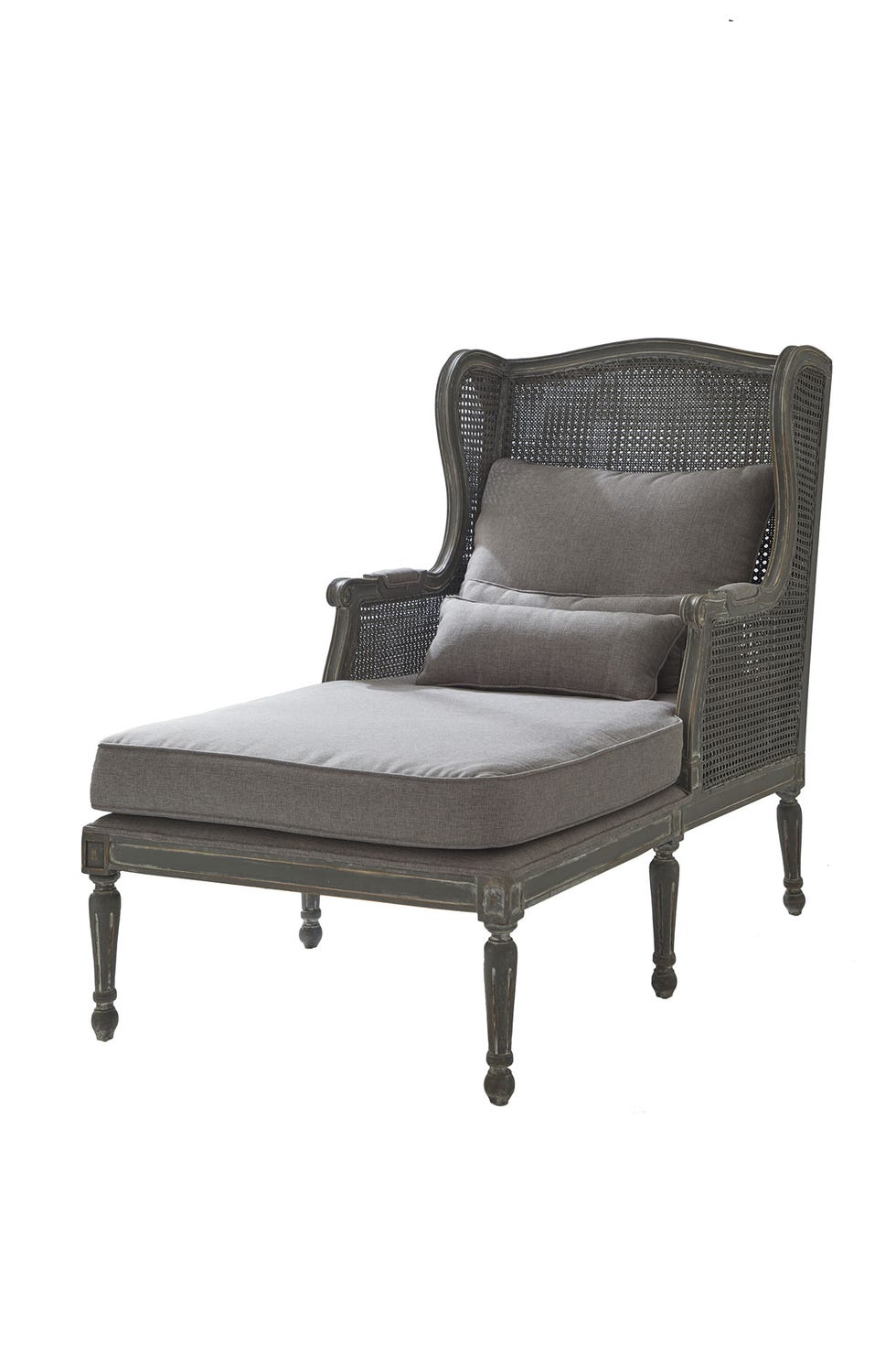 chaise longue gris