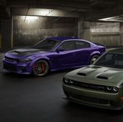 the dodge charger and dodge challenger, in current form, are coming to an end, and the dodge brand is seizing the opportunity to celebrate in true, over the top dodge style the dodge 2023 lineup will pay homage to the muscle car pair with seven special models, the return of a rainbow of heritage colors including plum crazy, shown at left, an expansion of srt jailbreak models, a commemorative “last call” underhood plaque for all 2023 charger and challenger vehicles and a new, customer focused vehicle allocation process