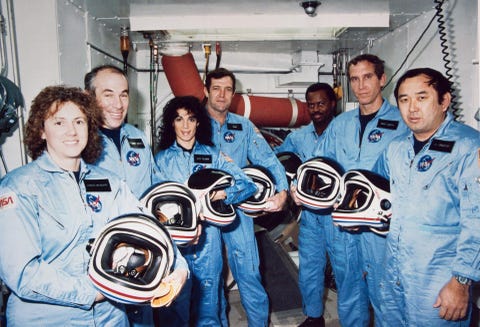 shuttle challenger debris found