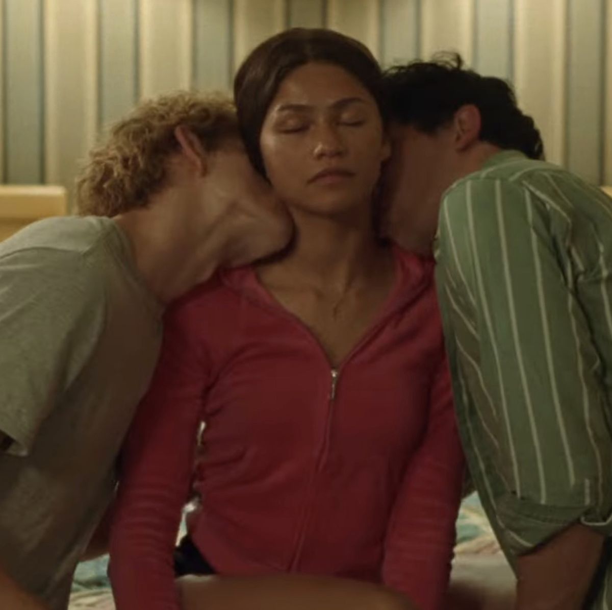mike faist, josh o connor and zendaya in challengers