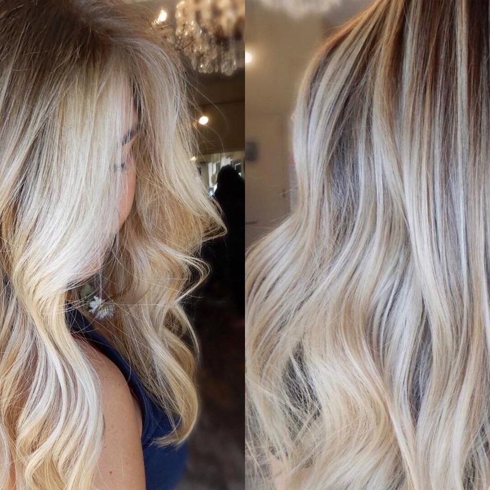 Champagne Blonde Hair Color — Hair Color Ideas for Winter