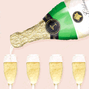 champagne balloon wedding best 2018
