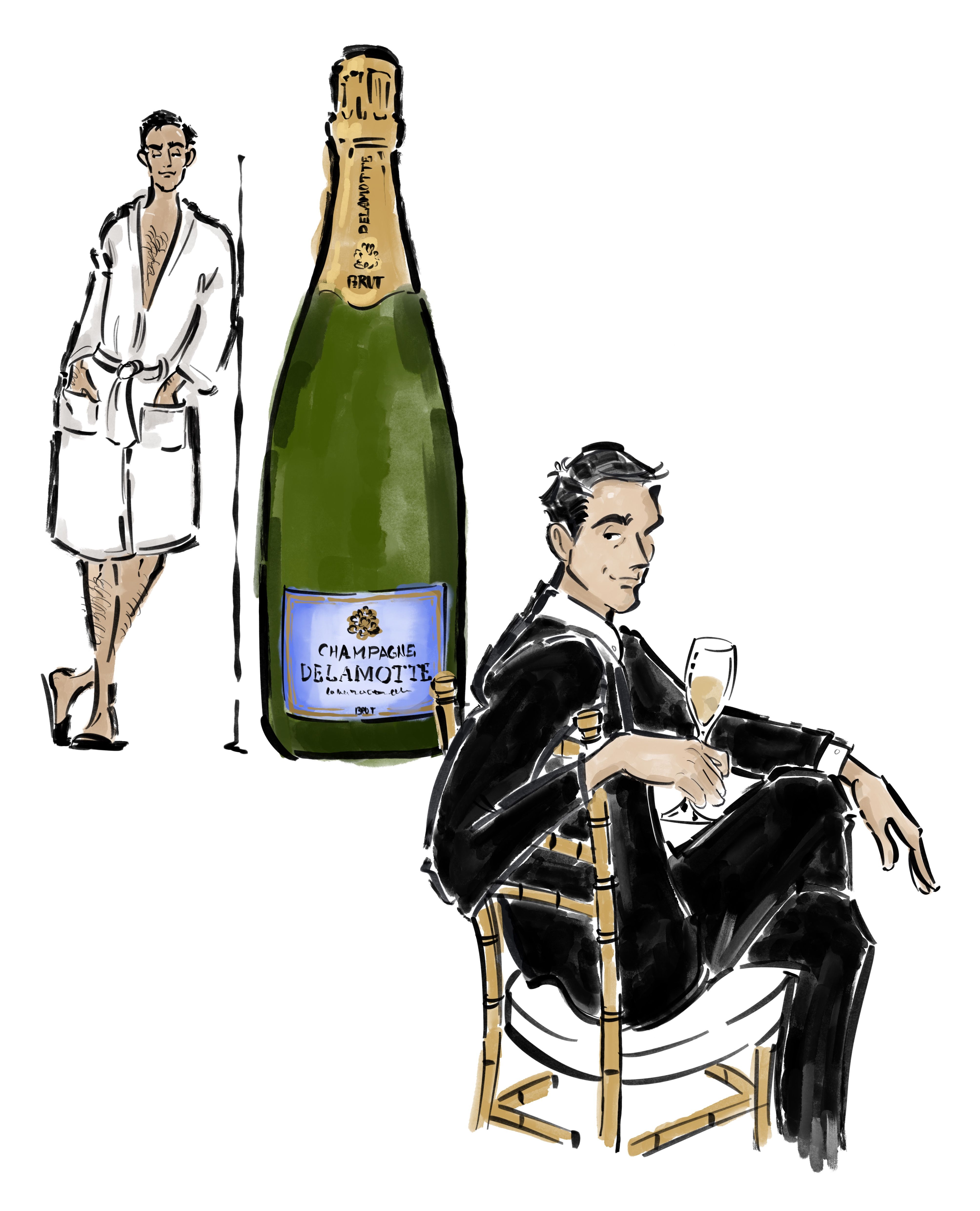 シャンパーニュ ドゥラモット（Champagne DELAMOTTE）」バッカスの使徒【未来に残したい葡萄酒図鑑 vol.2】