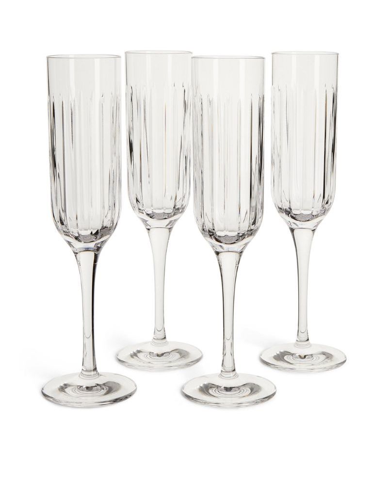 Soho Home Fluted Champagne Coupe | Set of 4