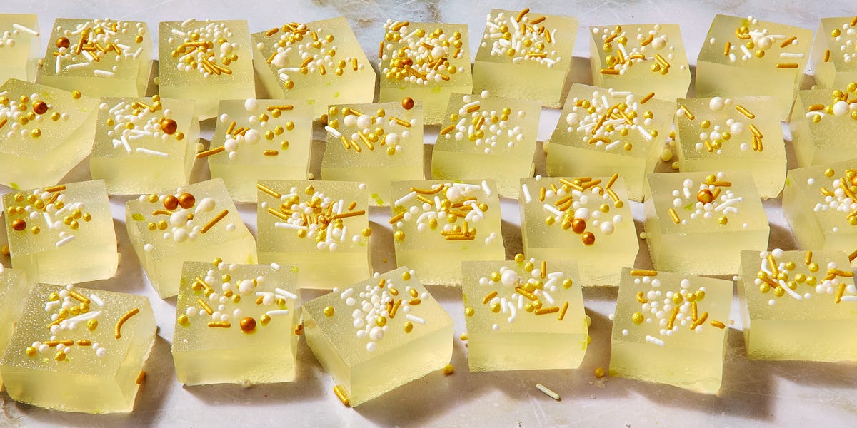 Champagne Jell-O Shots