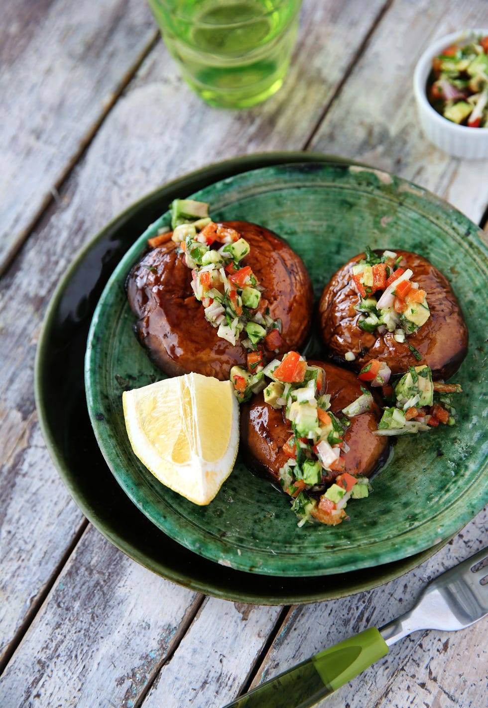 receta de champiñones portobello