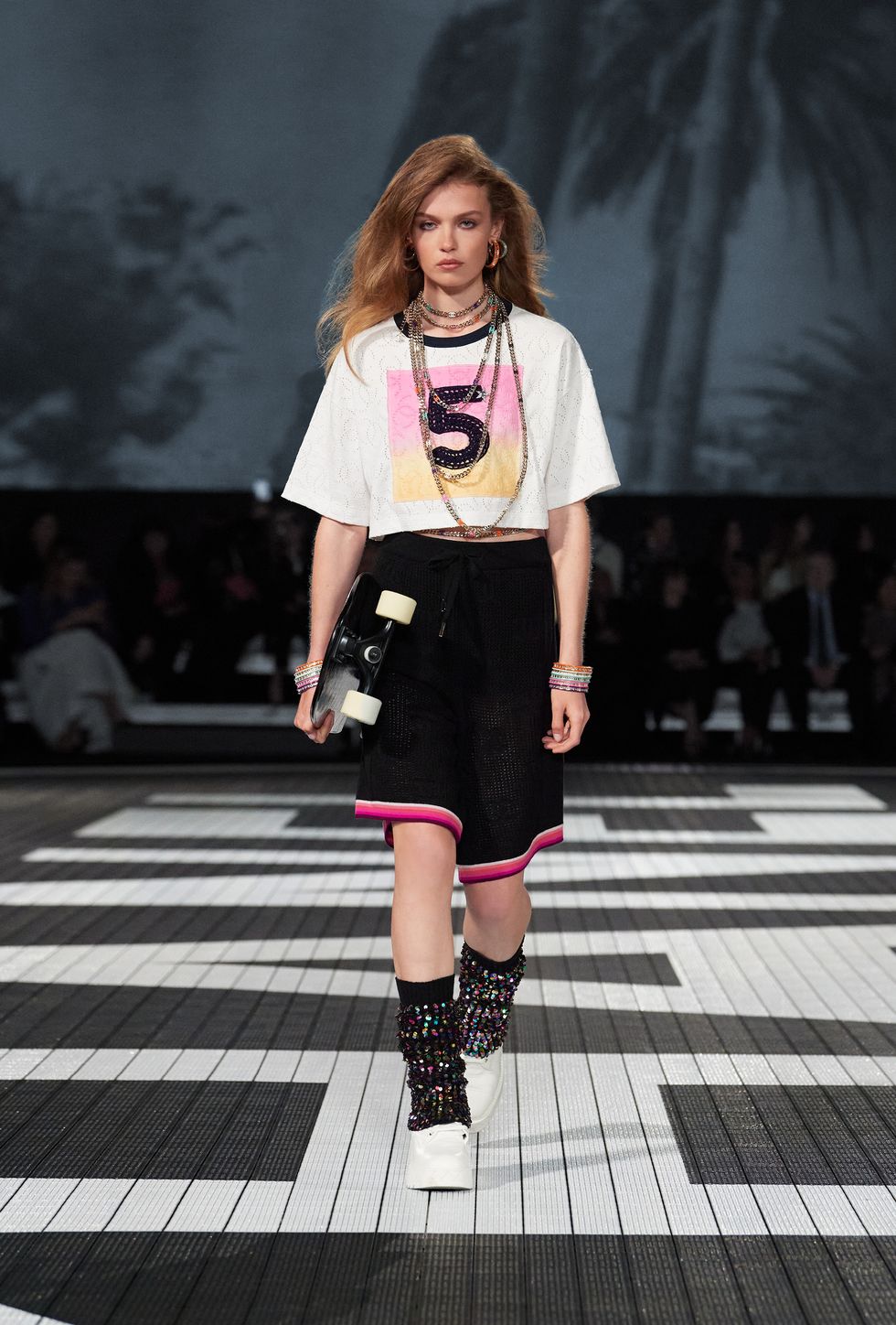 chanel cruise 2024 show los angeles