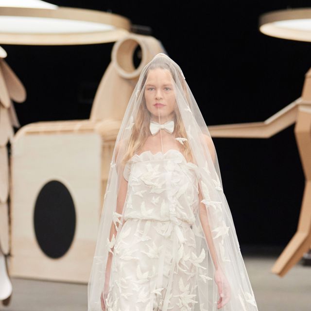 All the Chanel Couture Brides Throughout History