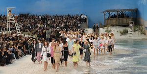 Chanel beach show