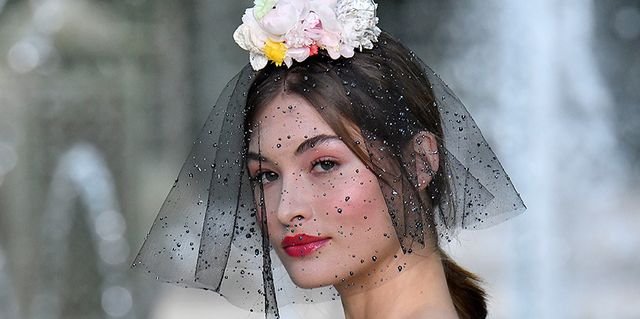 The Chanel Couture Spring 2018 hair and make-up provided bridal
