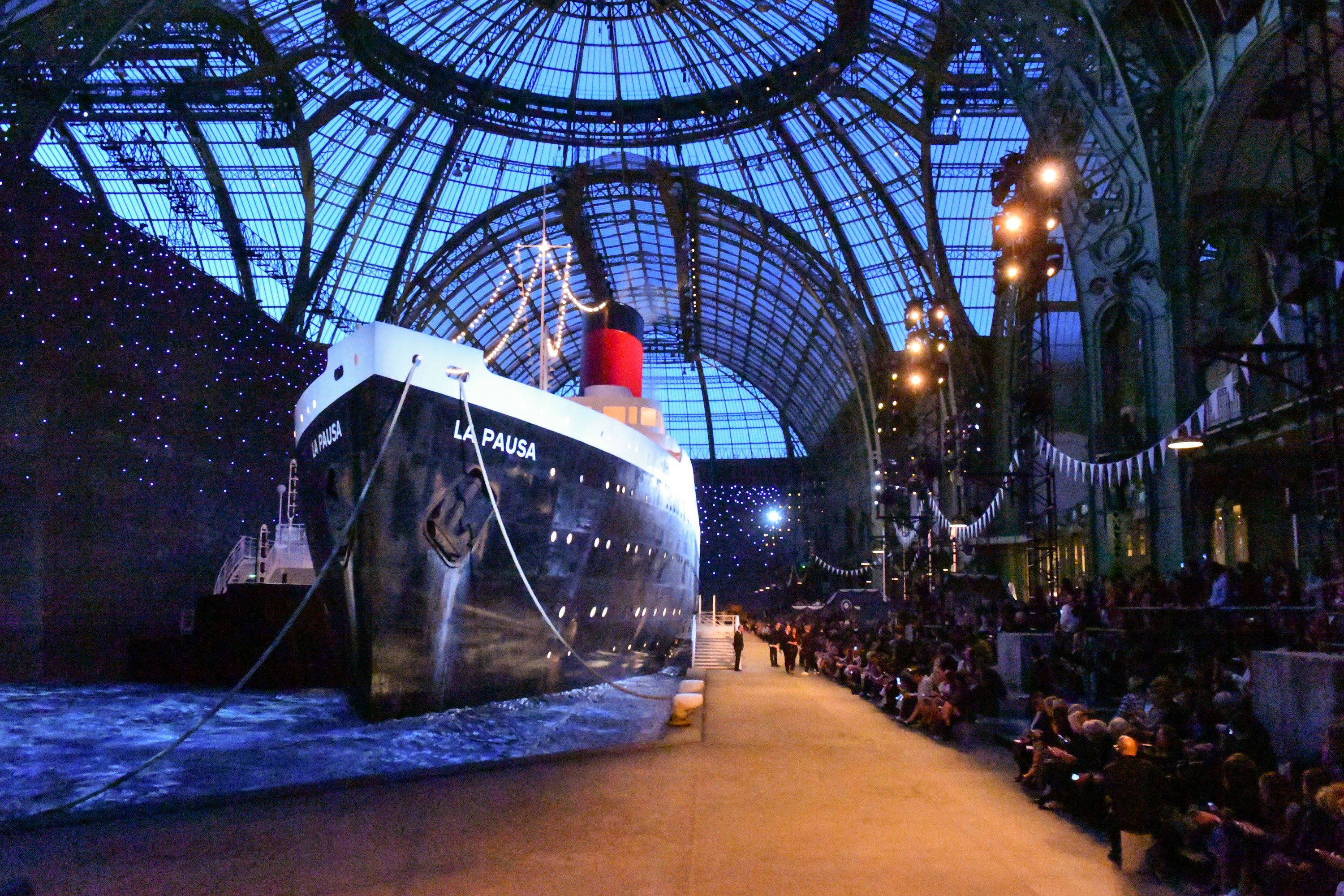 Inside Chanel's nautical-themed Cruise 2018 show