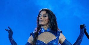 chanel actúa en el show inaugural de la primera semifinal de eurovision 2024