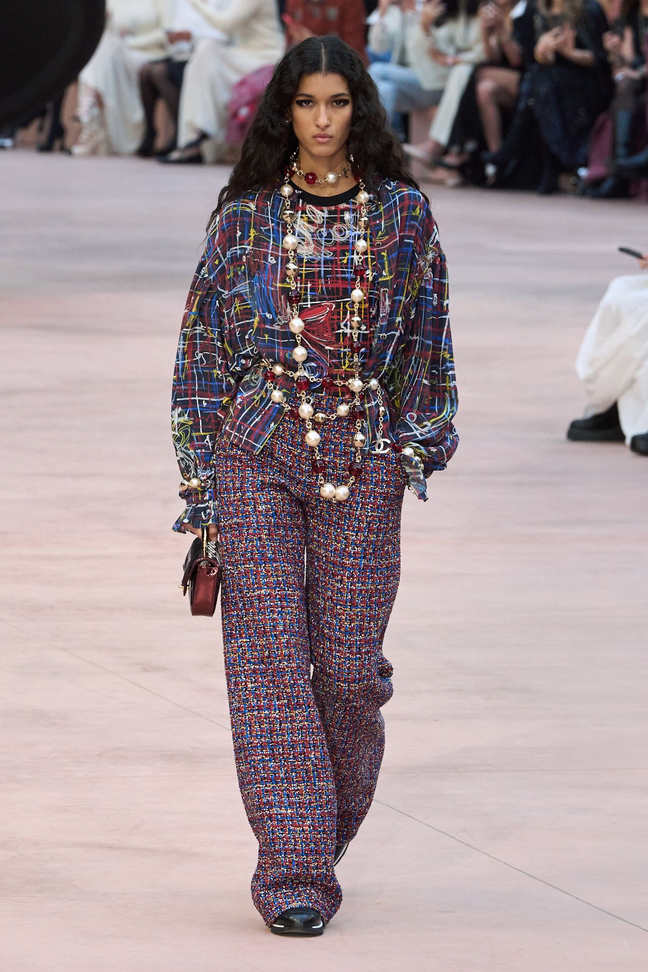 クリスマス特集2025 DOLCE&GABBANA ランウェイ ビッグおりぼんシャツ トップス
