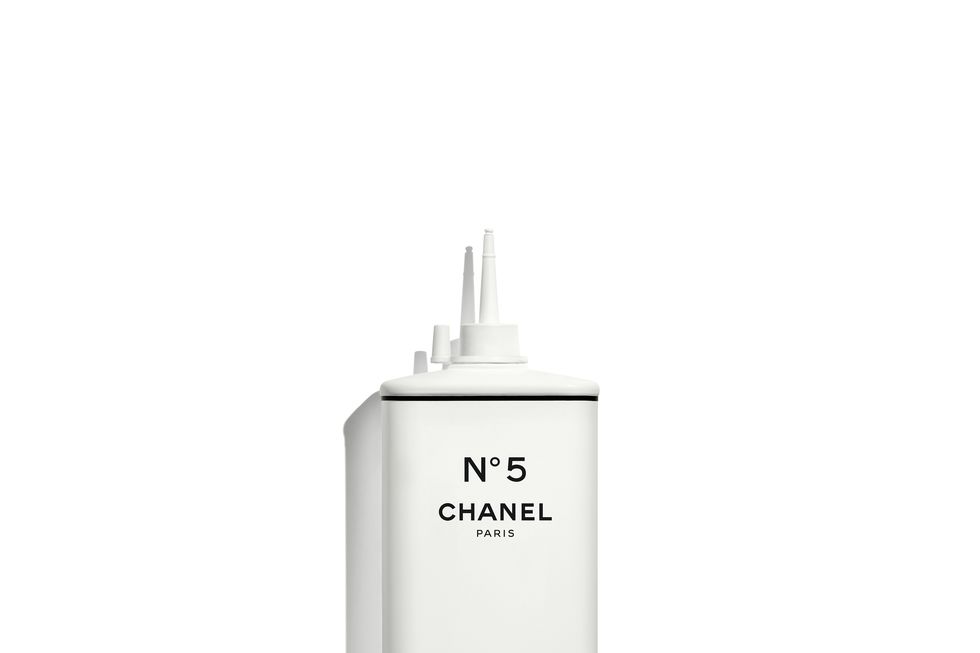 Chanel N5 L'eau Glass Water Bottle Limited Edition 💯Original