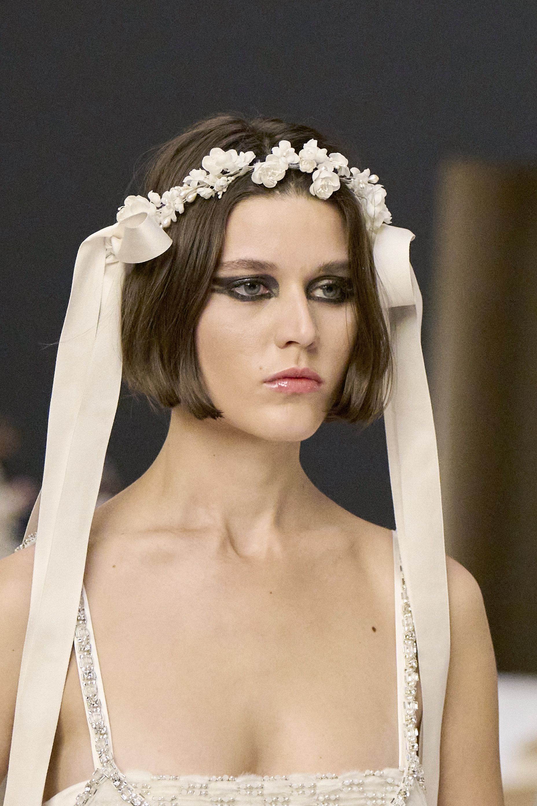 Chanel Imagines Its Couture Show as a Bucolic Bridal Procession