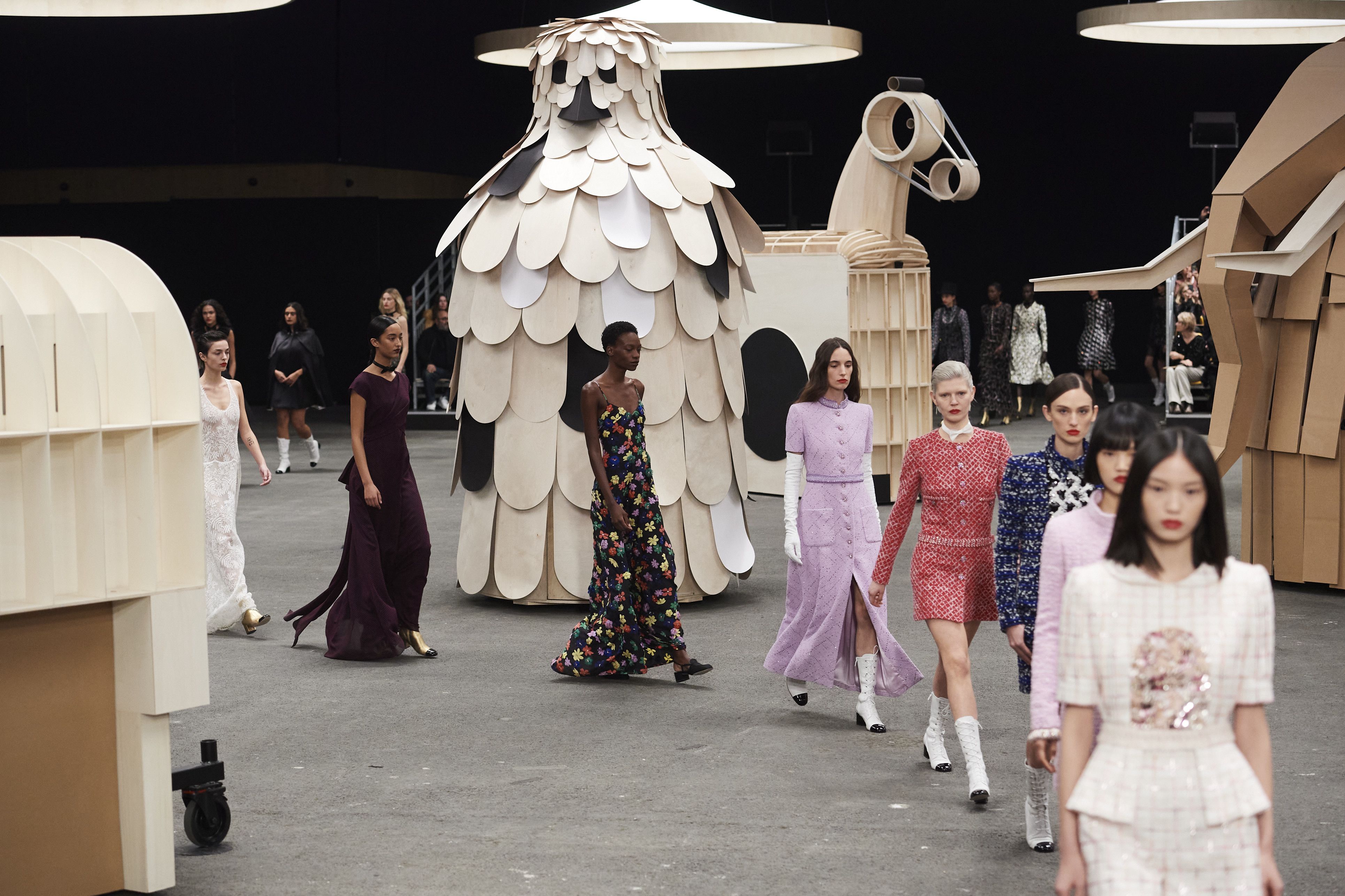 Chanel introduceert circus chic met haute couturecollectie