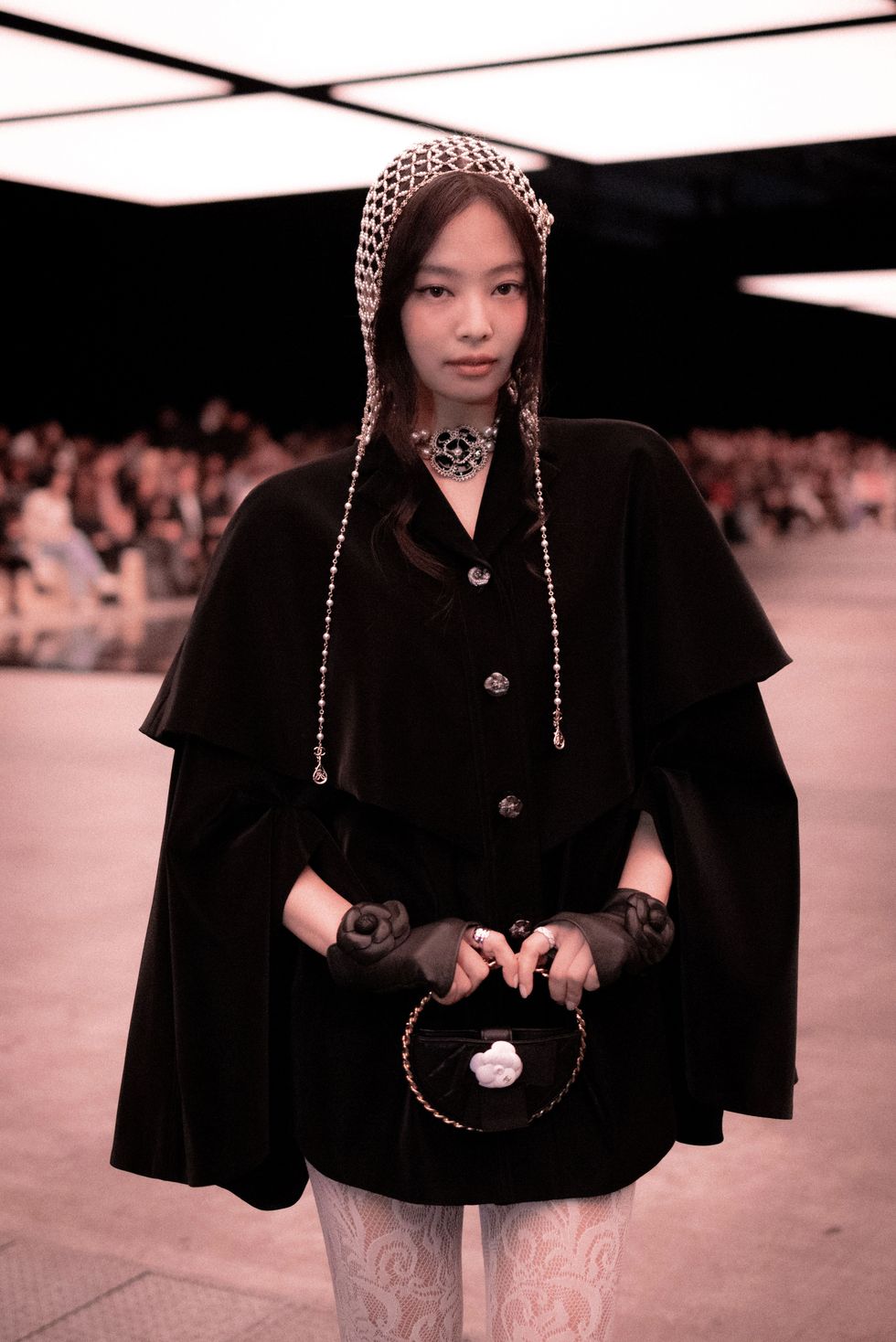 jennie at the chanel show