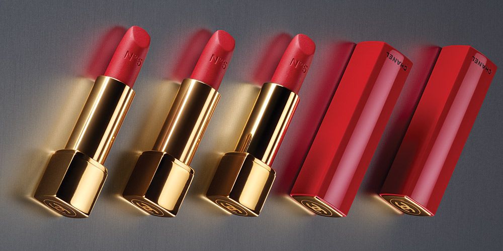 Chanel N°5 Rouge Allure Velvet lipstick - Christmas make-up collection 2018