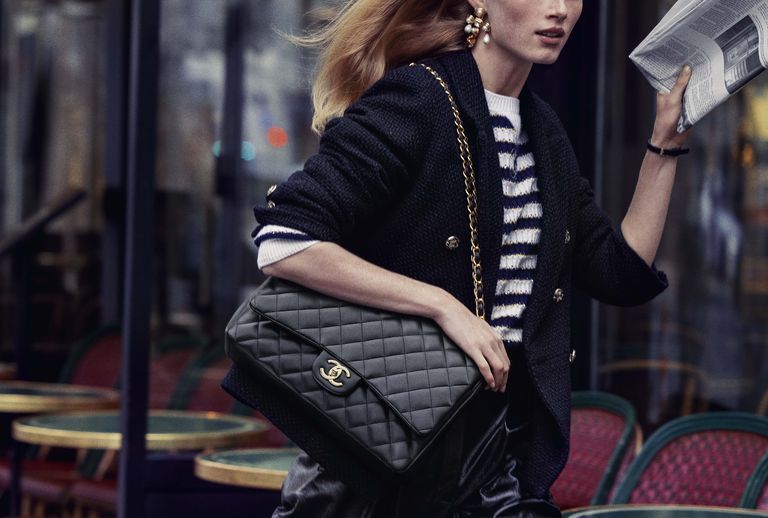 chanel large quilted tote