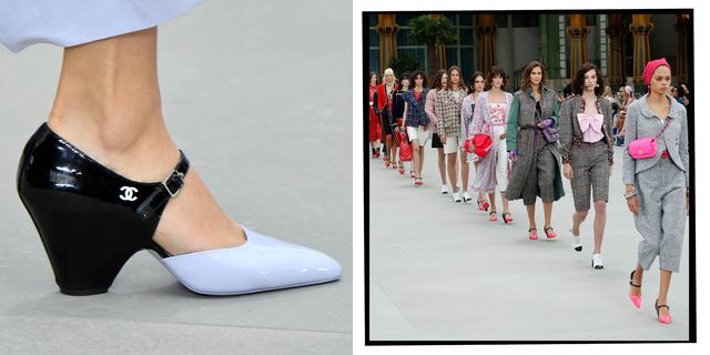 CHANEL, Shoes, Chanel White Mary Jane Shoes 4
