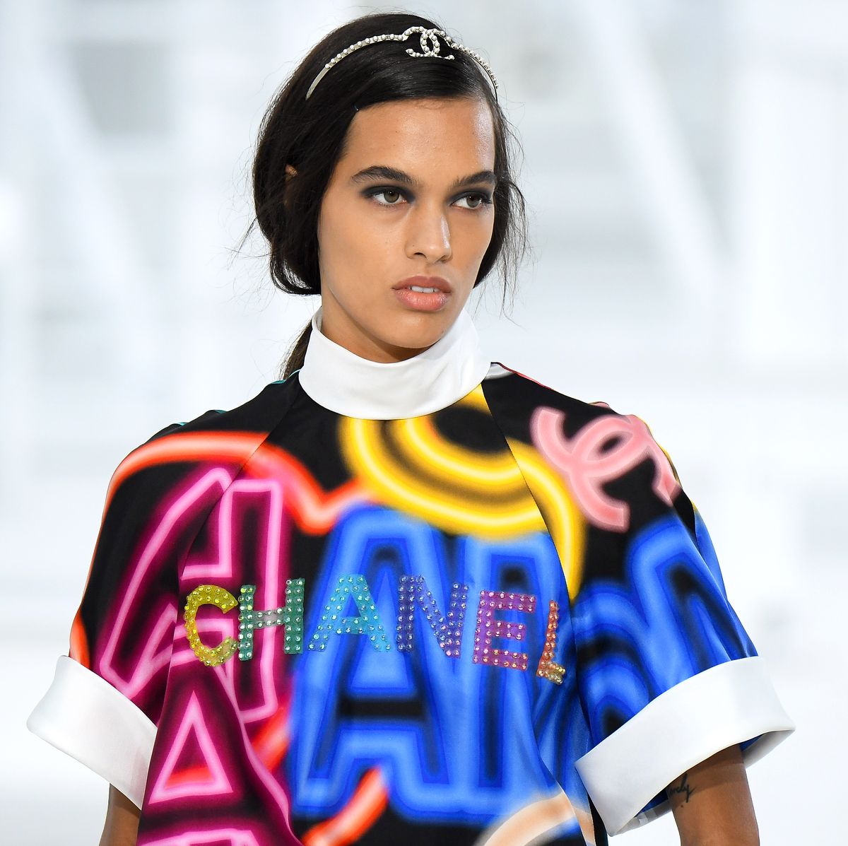 LOGO CHANEL SHIRT FROM 2021 SPRING COLLECTION