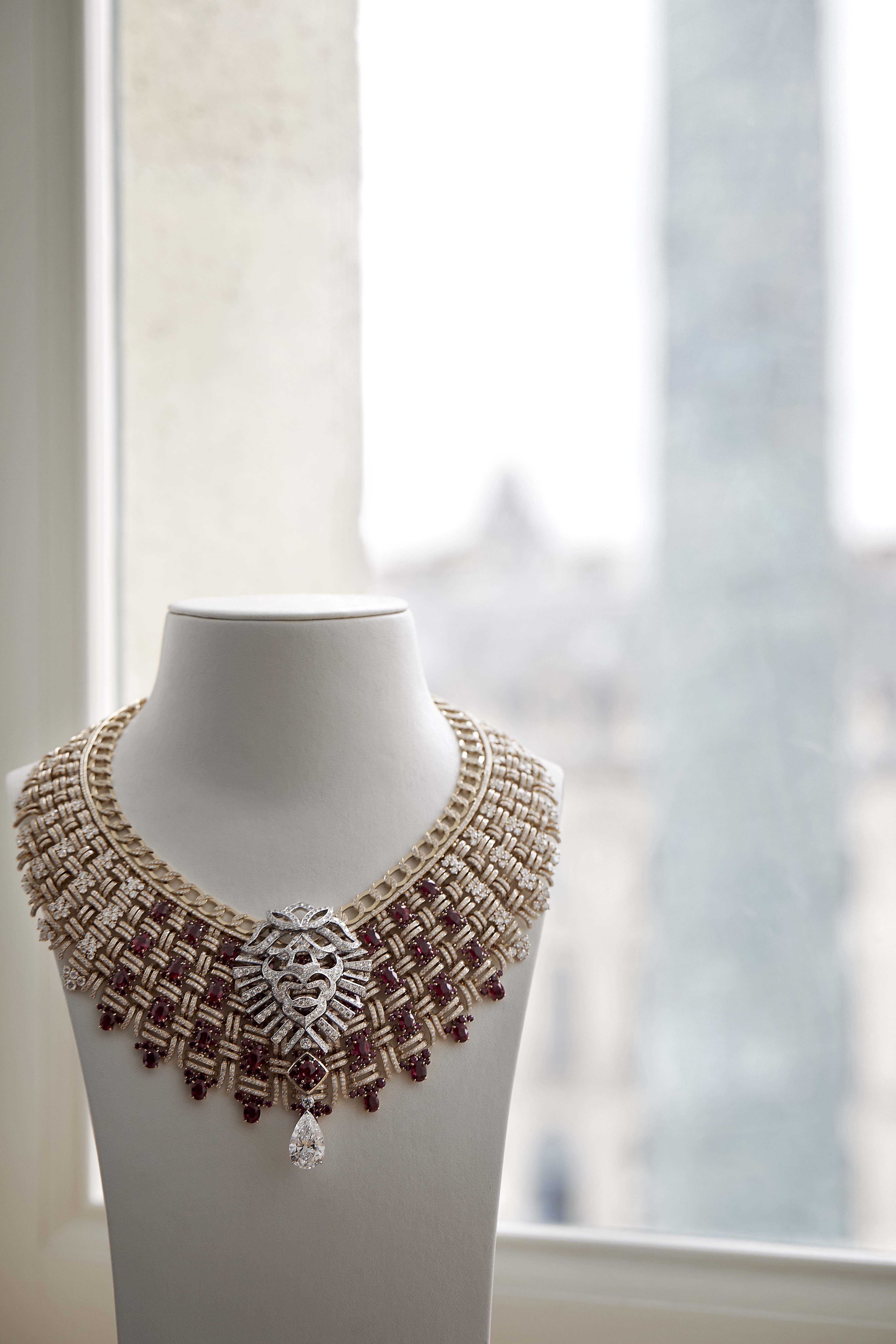 Chanel's new high jewellery collection was inspired by tweed