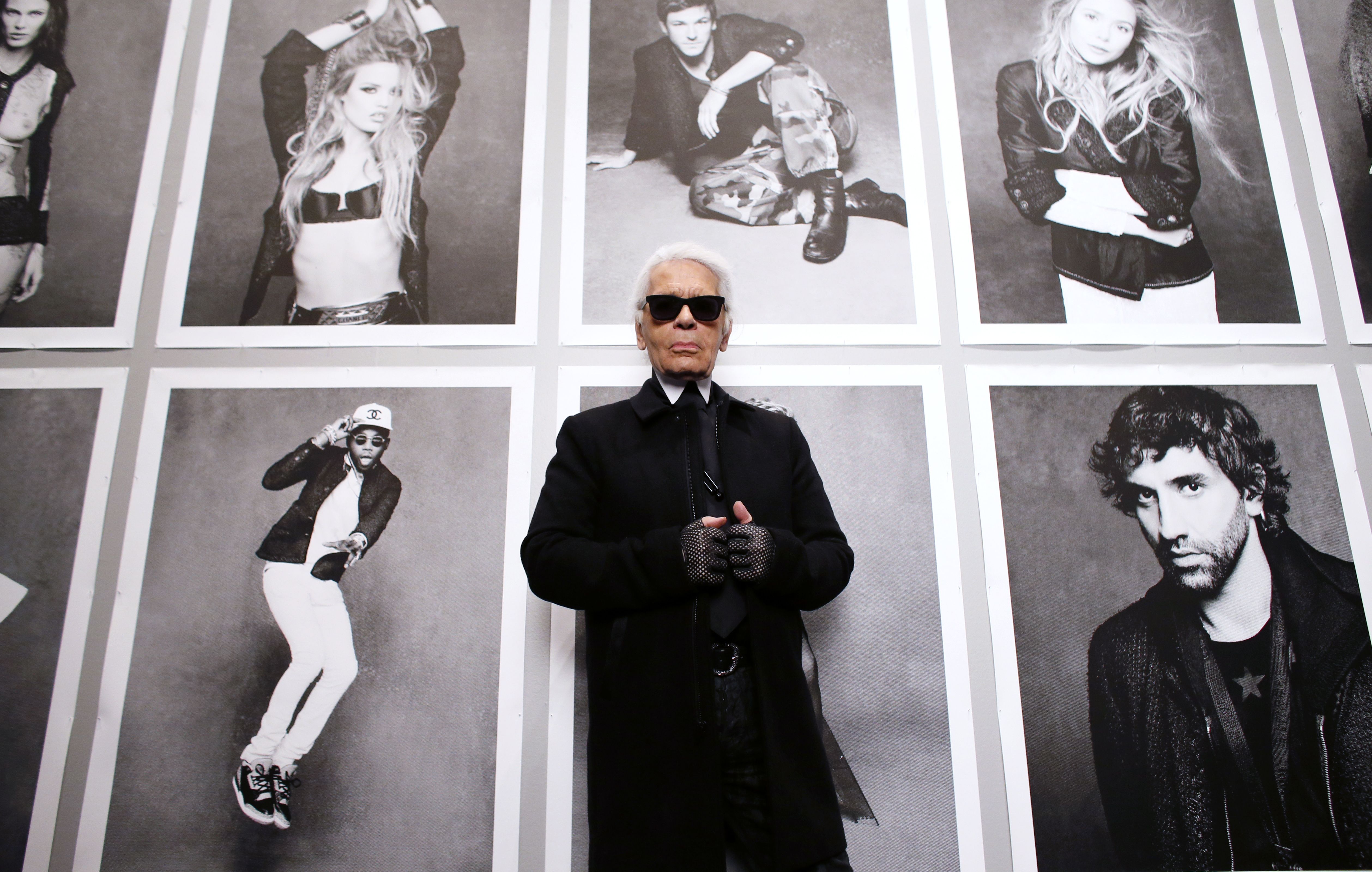 Black & White design objects inspired by Karl Lagerfeld