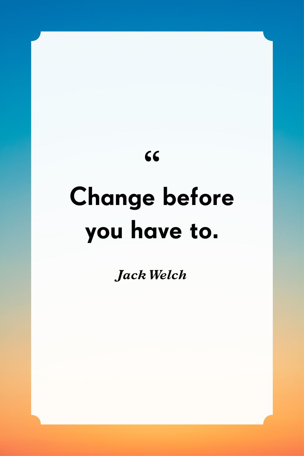 change quotes