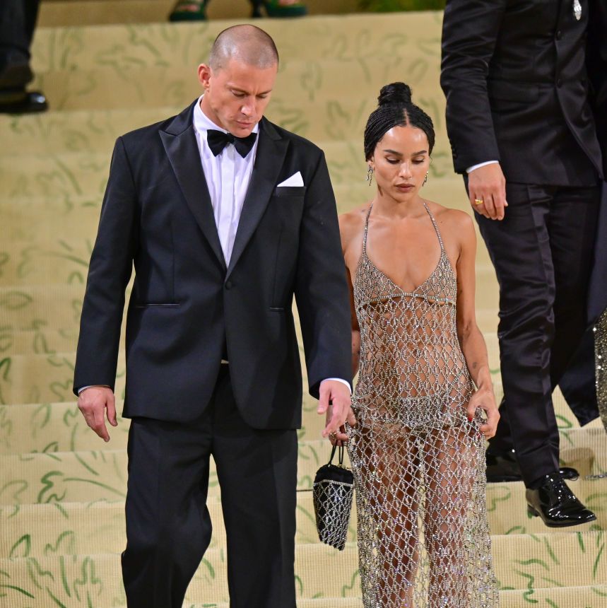 How Zoë Kravitz and Channing Tatum Celebrated Their First Anniversary