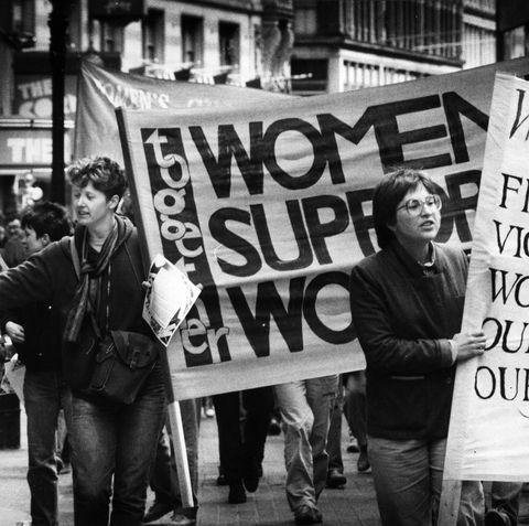 women's rights demonstration