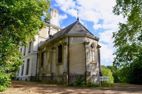 Building, Property, Architecture, Chapel, House, Church, Estate, Tree, Place of worship, Château, 