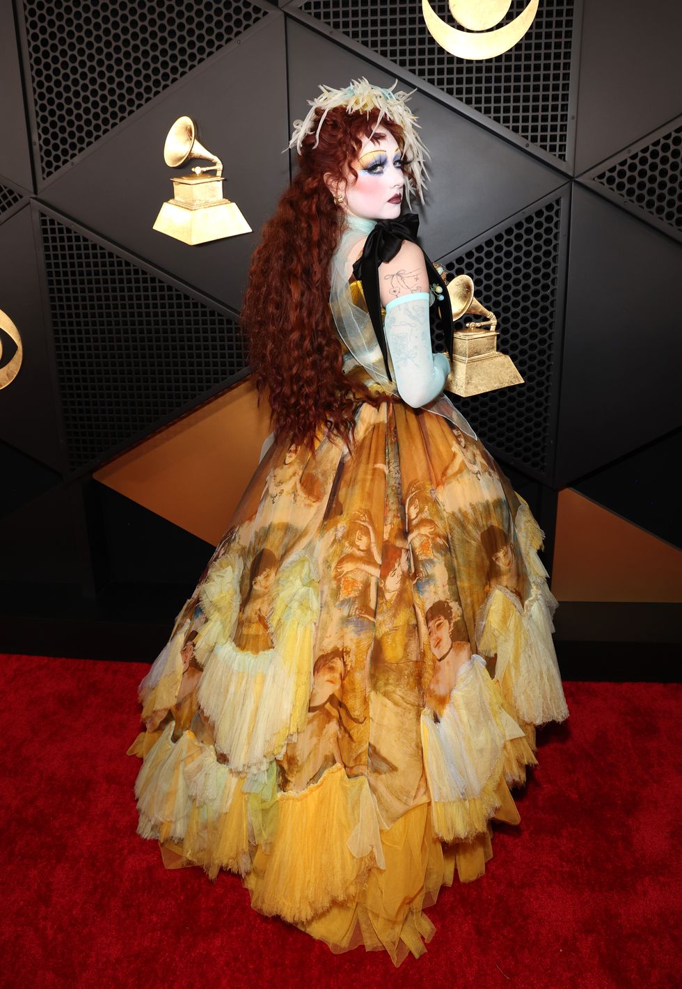 Chappell Roan Wears Ballerina Dress at the 2025 Grammys