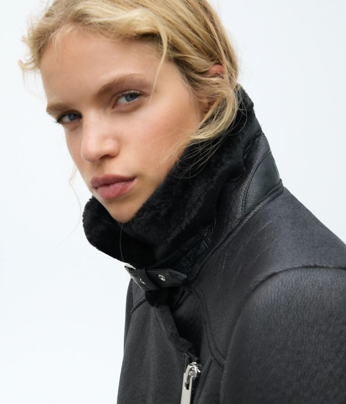 Zara saca abrigo chaquetón doble faz más vendido de todos los otoños