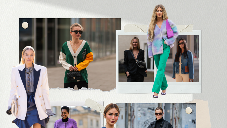 Los trajes de chaqueta de mujer son la obsesión de la temporada: el  street-style nos lo deja claro