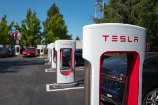 Tesla Superchargers Are about to Get Crowded