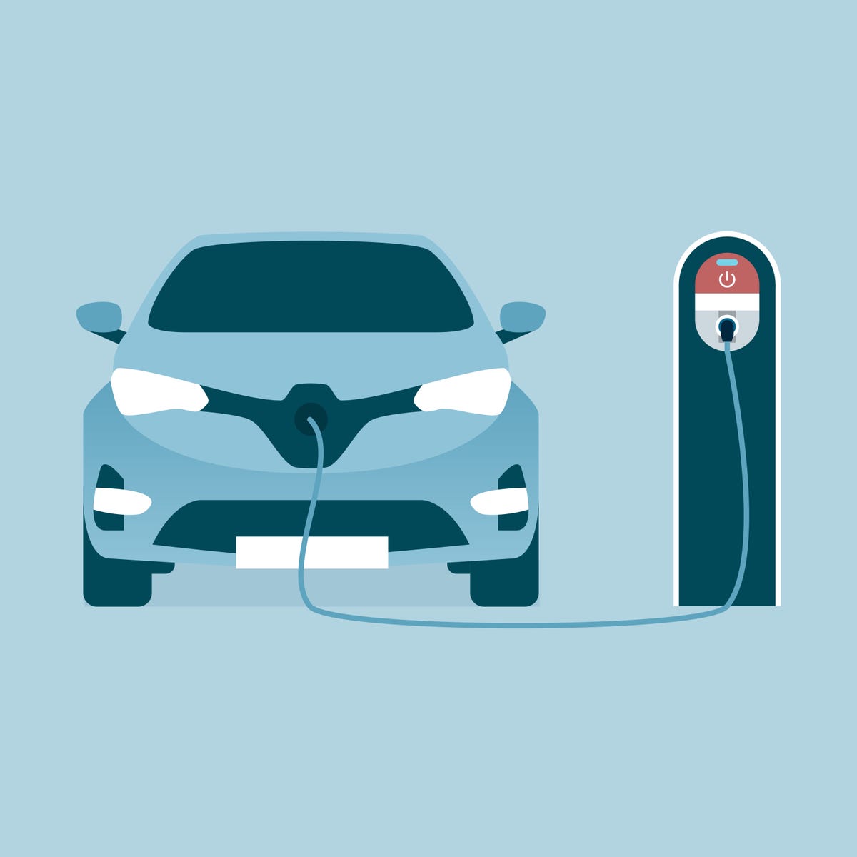 charging station for hybrid cars