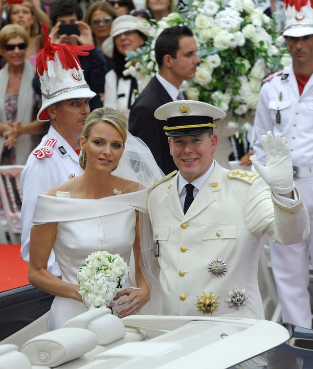 Alberto y Charlene de Mónaco aniversario boda