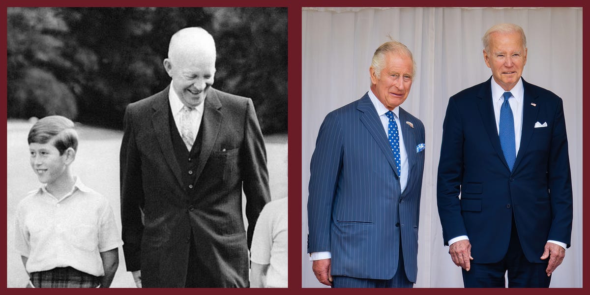 King Charles With Us Presidents In Photos